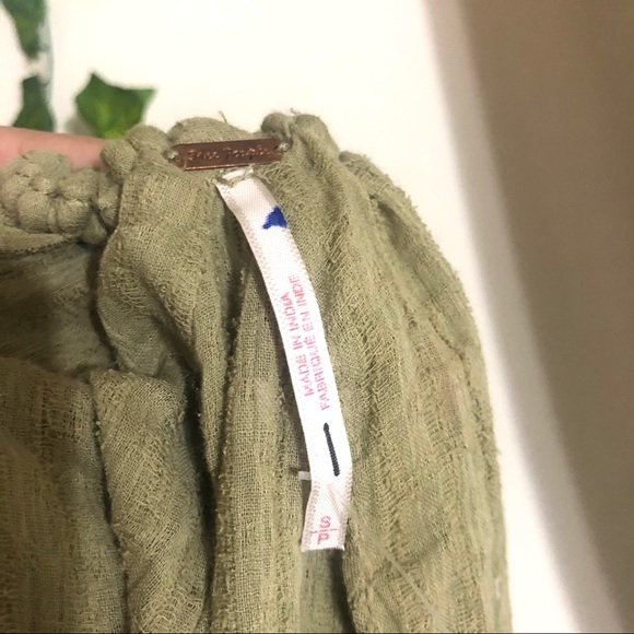 Free People Catching Rays Mini Dress Tunic Gauze - Picture 10 of 10